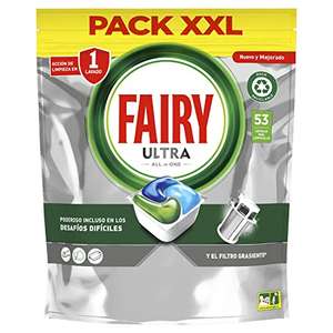 Fairy Ultra Original All in One Pastillas Lavavajillas 53 Capsulas [Compra recurrente]