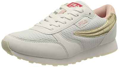 FILA ORBIT F low wmn, Zapatillas Mujer, Blanco/Oro, 39 EU