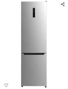 Frigorífico Combi 2 Puertas Bolero CoolMarket Combi 356 Inox D. 356 L, Altura 200 cm y 60 cm de Ancho