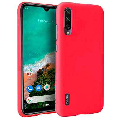 Funda Cool Silicona para Xiaomi Mi A3 (Rojo)