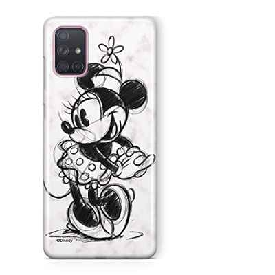 Funda para teléfono móvil de ERT GROUP para Samsung A71 Original y con Licencia Oficial de Disney con diseño Minnie 026 Perfectamente Adaptada a la Forma del teléfono móvil, Funda Hecha de TPU