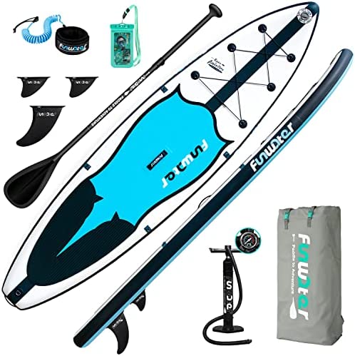 FunWater Tabla de surf de remo hinchable para surf