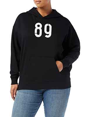 G-STAR RAW Graphic Back Snaps Sudadera con Capucha, Negro (Dk Black A613-6484), XXS para Mujer