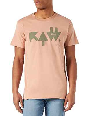 G-STAR RAW, hombres Camiseta RAW Arrow, Rosa (tuscany 336-C963), XXL