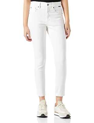 G-STAR RAW, mujer Jeans 3301 Skinny Ankle, Blanco (white C267-110), 32W / 30L