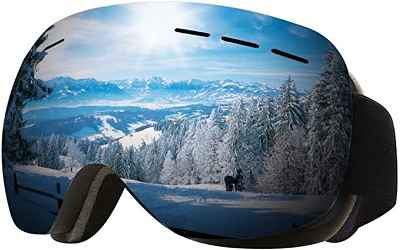 Gafas para deportes de nieve anti-vaho