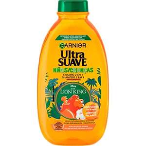 Garnier Ultra Suave Albaricoque champú 2 en 1 para niños fácil de desenredar