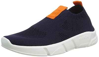 Geox J Aril Boy A, Zapatillas, Azul, 36 EU