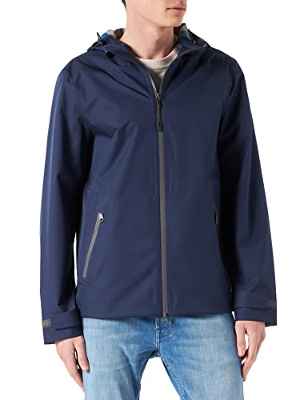 Geox M Calgary Chaqueta, Azul (Marino), 52 para Hombre