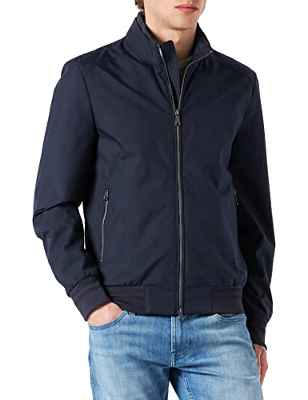 Geox M KAVEN Chaqueta, Azul (Melange Gothic Blue), 50 para Hombre