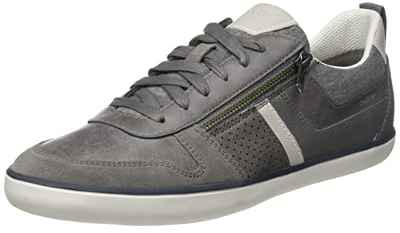 Geox U ELVER, Zapatillas, para Hombre, (Gris), 41 EU