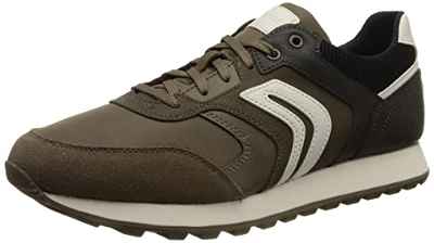 Geox U Ponente, Zapatillas Hombre, Dove Grey Navy, 44 EU