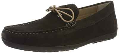 Geox U Tivoli A, Mocasines Hombre, Dk Coffee, 42 EU