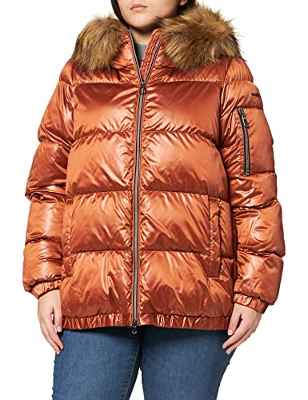 Geox W BACKSIE Mujer Chaquetas, Marrón (Ginger Bread), 38