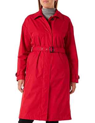 Geox W DELRAY1 Chaqueta, Rojo (Red Signal), 56 para Mujer