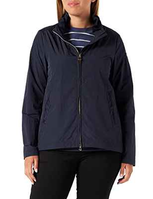 Geox W TOPAZIO. Chaqueta, Azul (Gótico), 40 para Mujer