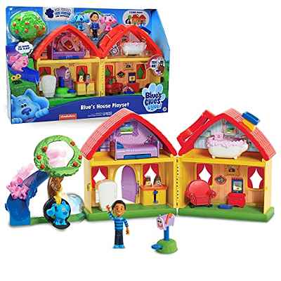 giochi preziosi s.p.a.- Blues Clues Casa muñecos, Multicolor (Famosa 700016895)