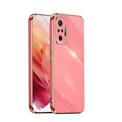 GOGME Funda para Xiaomi Redmi Note 10 Pro, Carcasa Suave Silicona TPU de Galvanoplastia Cubierta Delgado, Protector TPU a Prueba de Golpes Case Cover. Verde