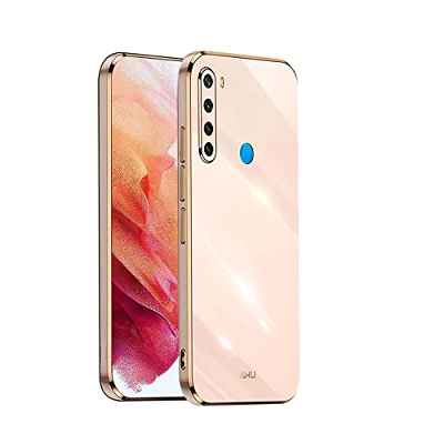 GOGME Funda para Xiaomi Redmi Note 8 2021, Carcasa Suave Silicona TPU de Galvanoplastia Cubierta Delgado, Protector TPU a Prueba de Golpes Case Cover. Púrpura