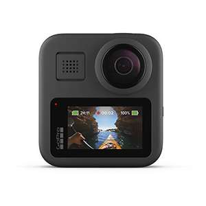 GoPro Max Cámara de Acción Digital a Prueba de Agua 360 con Estabilización Irrompible,Pantalla Táctil y Control de Voz,Bluetooth USB Wireles