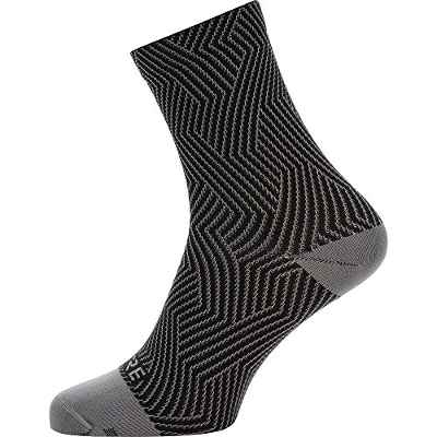 GORE WEAR C3 Calcetines para ciclismo unisex, Talla: 38-40, Color: gris/negro