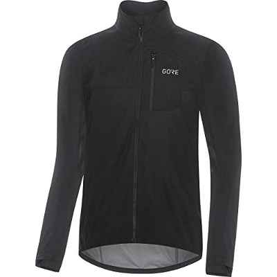 GORE WEAR Chaqueta de ciclismo Spirit para hombre, GORE-TEX INFINIUM, XL, Negro