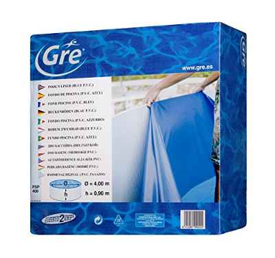 Gre FPR458 - Liner para Piscinas Redondas, Diámetro de 460 cm, Altura de 132 cm, Color Azul