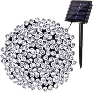 Guirnalda Luces Exterior Solares, 22M 200 LED