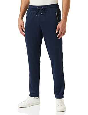 Hackett London HS EMB Track Jogger Pantalones Casuales, Navy, M de los Hombres