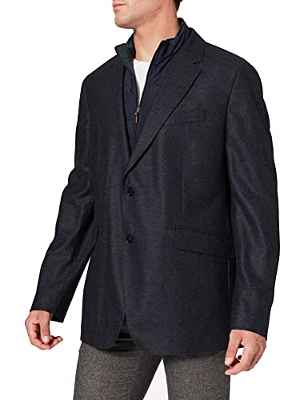 Hackett London Stretch WL Cash Bib Chaqueta, 595NAVY, 42 de los Hombres