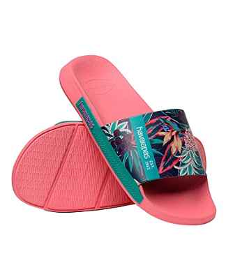 Havaianas Slide Print, Chanclas Unisex Adulto, Porcelana Rosa, 37/38 EU