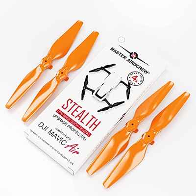 Hélices MAS Stealth para DJI Mavic Air - Naranja 4 piezas