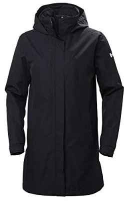 Helly Hansen Aden Larga Aislado Impermeable Chaqueta de Invierno, Mujer, Navy, M