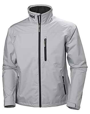 Helly Hansen Crew Jacket Chaqueta, Hombre, Grey Fog, 2XL