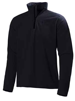 Helly Hansen Daybreaker Chaqueta con Forro Polar para Hombres, con tecnología Polartec y diseñada para Cualquier Actividad Casual o Deportiva, Azul Navy, L