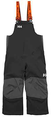 Helly Hansen Kids Rider 2 Ins Bib Petos, Junior Unisex, Negro, 9