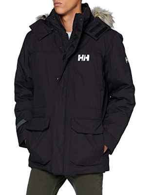 Helly Hansen Montes Parka Down Jacket, Hombre, Negro, S