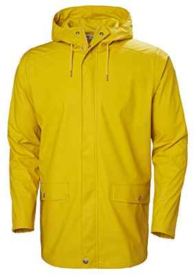 Helly Hansen Moss Outdoor Impermeable Chaqueta De Invierno, Hombre, Amarillo Esencial, 2XL