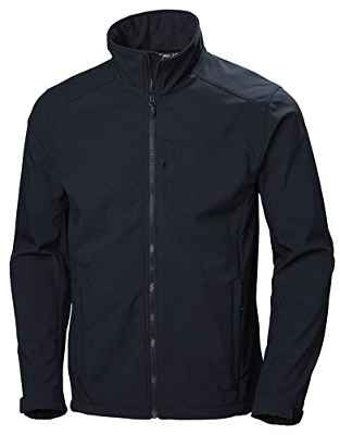 Helly Hansen Paramount Resistente Al Agua Y Al Viento Y Respirable Chaqueta De Softshell, Hombre, Navy, L