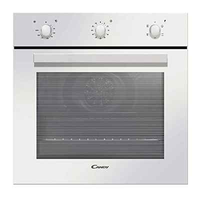 Horno Multifunción 65L, Cristal, Blanco, Clase A