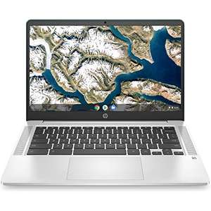 HP Chromebook 14a-na0025ns - Ordenador portátil de 14" Full HD (Intel Celeron N4120, 8GB RAM, 128GB eMMC, Intel UHD Graphics 600, ChromeOS)