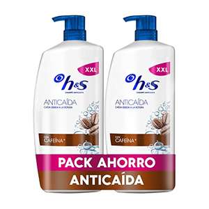 H&S Champú Anticaída Hombre - Champú Anticaspa -2x1000 ml