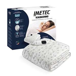 Imetec Adapto Calientacamas individual 150x80 cm, 100% algodón, tecnología patentada