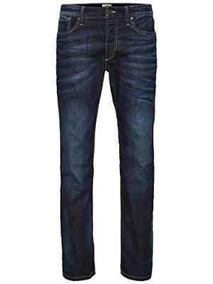 JACK & JONES Clark Original JOS 318 Vaqueros, Azul (Blue Denim), 33W / 34L para Hombre