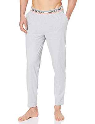 Jack & Jones Jacjones Lounge Pants Pantalones Deportivos, Gris Claro, M para Hombre