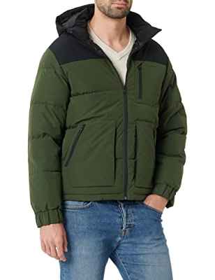 Jack & Jones Jcootto Tampón Sn Chaqueta amortiguadora, Forest Night, S para Hombre