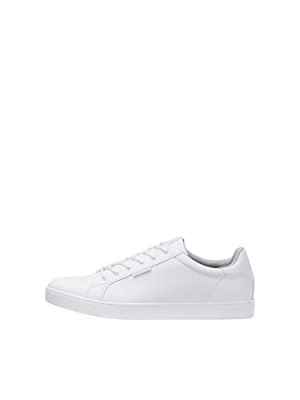 JACK & JONES Jfwtrent PU 19 Noos, Zapatillas para Hombre, Blanco (Bright White Bright White), 45 EU