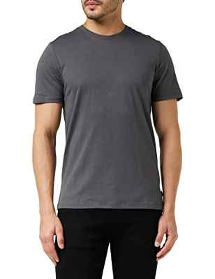 Jack & Jones Jjeorganic Basic tee SS O-Neck Noos Camiseta, Asphalt, S para Hombre