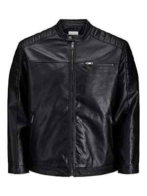 Jack & Jones Jjerocky Chaqueta Noos PS Ligero, Negro, XXXXL para Hombre