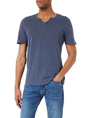 Jack & Jones Jjesplit Neck tee SS Noos Camiseta, Navy Blazer, L para Hombre